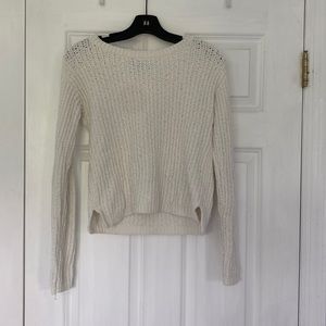 Aeropostale White Soft Sweater Size X-Small